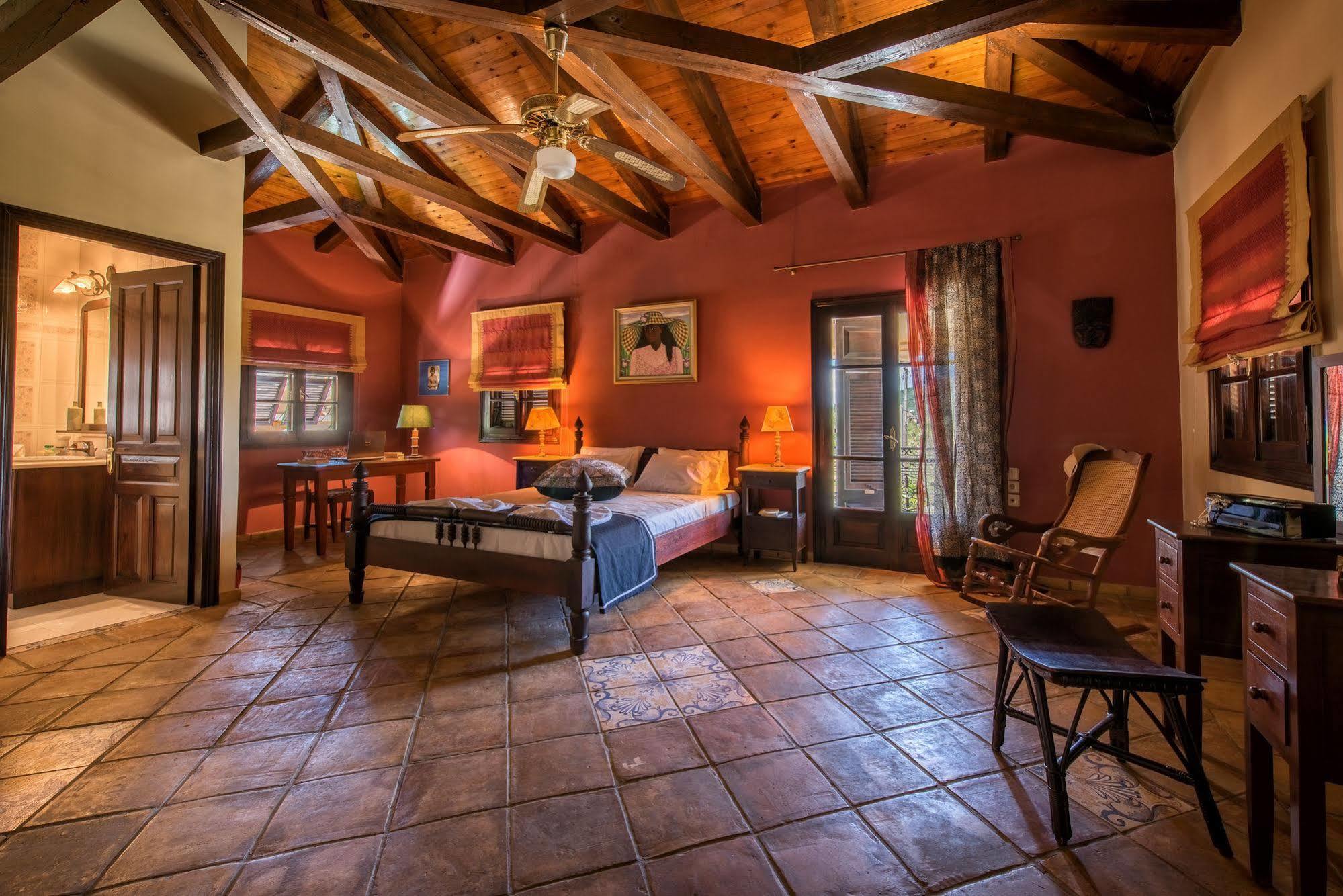 Sarakino House Of Literature Villa Agios Dimitrios  Buitenkant foto